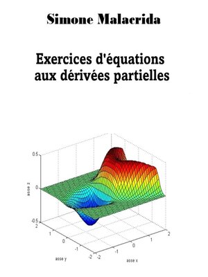 cover image of Exercices d'équations aux dérivées partielles